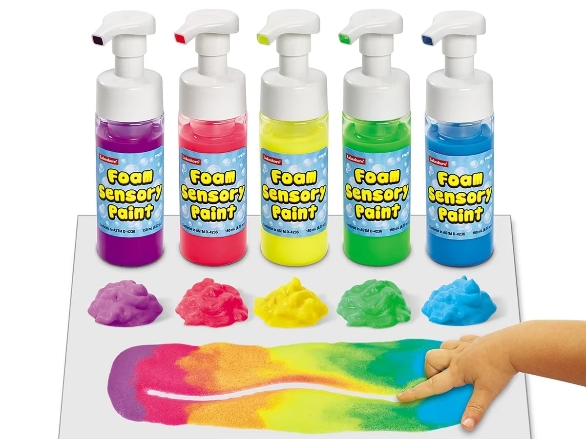 Foam Sensory Paint - Set of 5 - US 1419