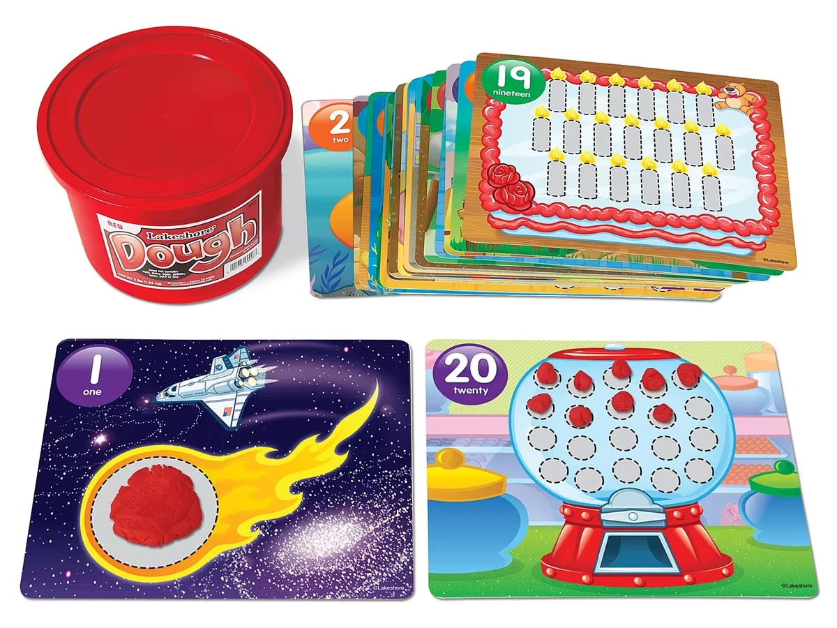 Learn to Count! Dough Mats - US 7488