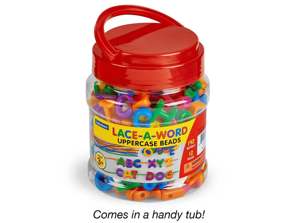 Lace-A-Word Beads - Uppercase - US 8163