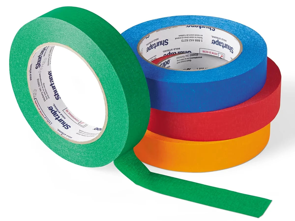 1" Craft Tape Pack - Bright Colors - US 7553