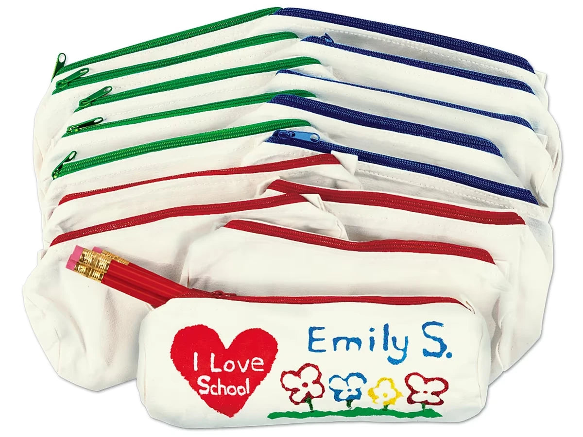 Design-Your-Own Pencil Cases - Set of 15 - US 1239