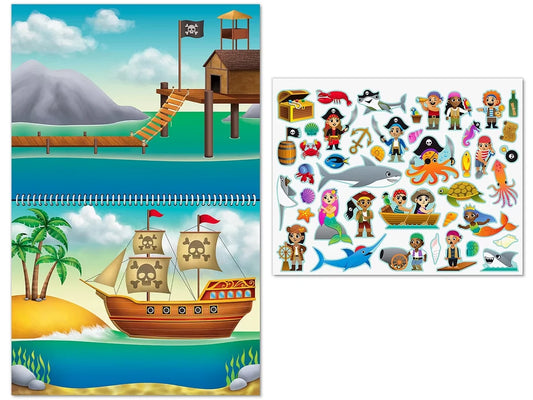 Amazing Adventures Reusable Sticker Pad - US 4912