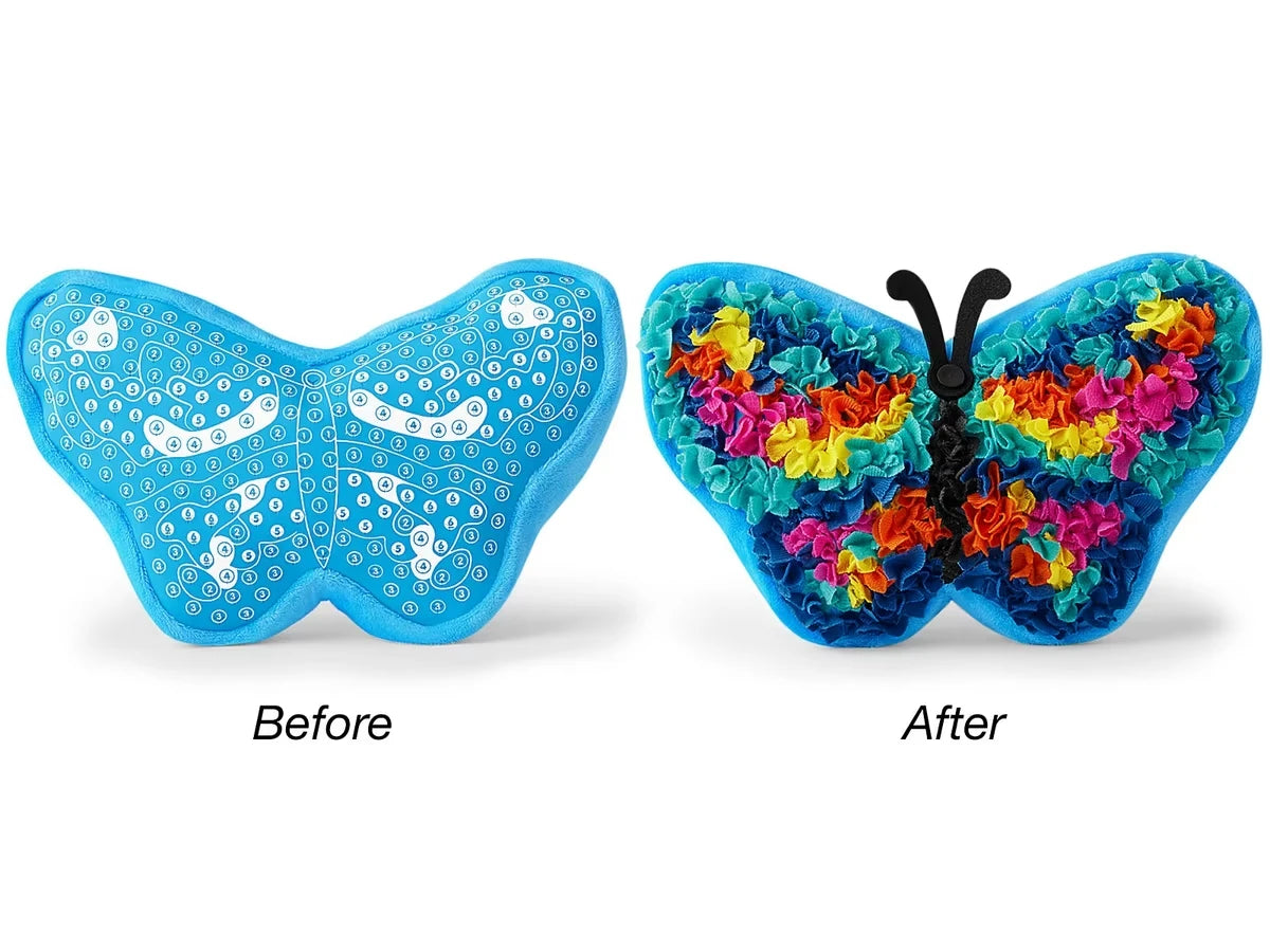 Cozy Creations! Butterfly Craft Pillow - US 1934
