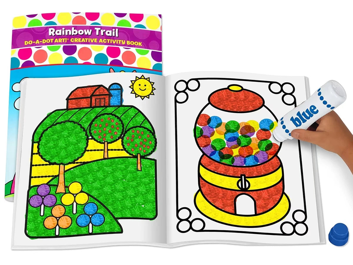Do-A-Dot Art!® Rainbow Trail Activity Book - US 9638