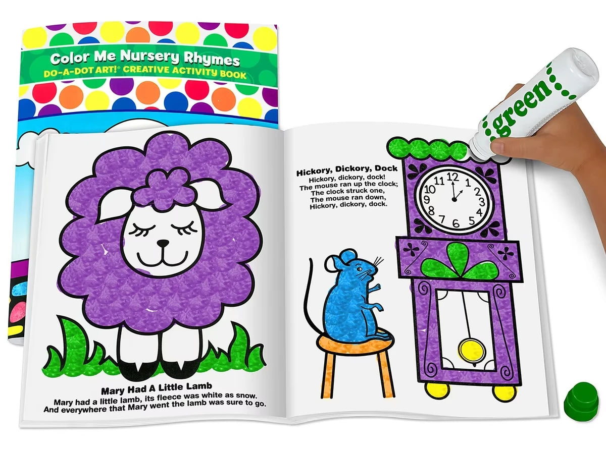 Do-A-Dot Art!® Color Me Nursery Rhymes Activity Book - US 4514
