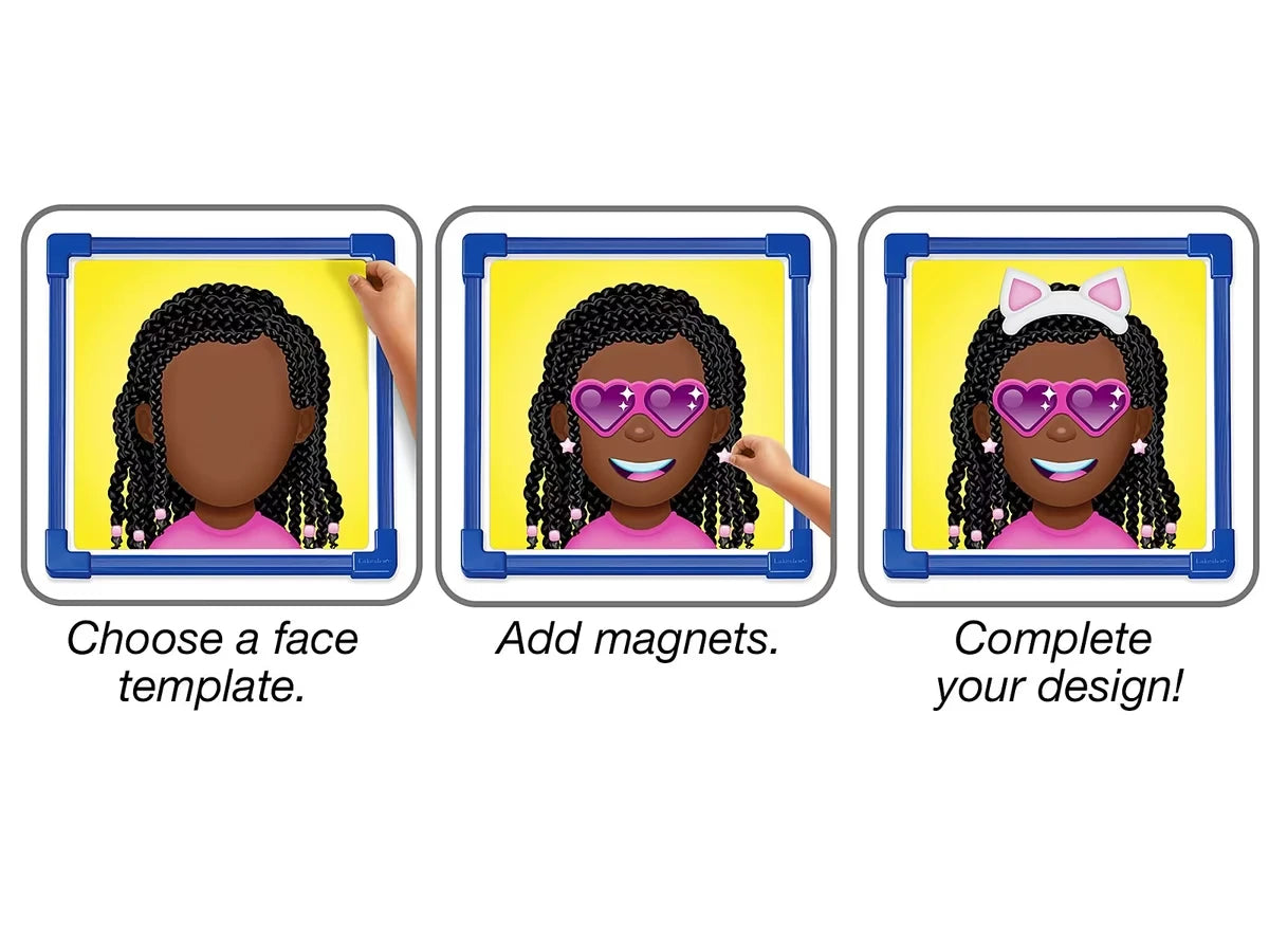 Make-A-Face Magnetic Designer - US 4720