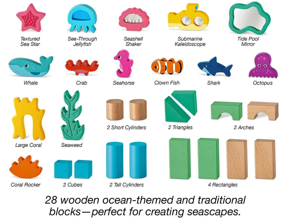 Under the Sea! Sensory Blocks - US 9211