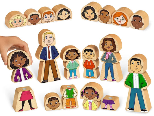Mix & Match Magnetic Families - US 3084