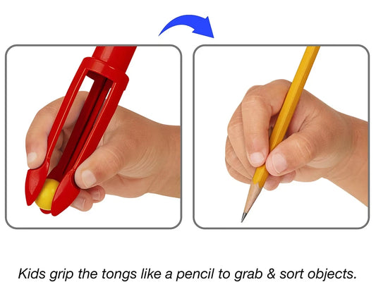 Fine Motor Tweezer Tongs - Set of 4 - US 1656