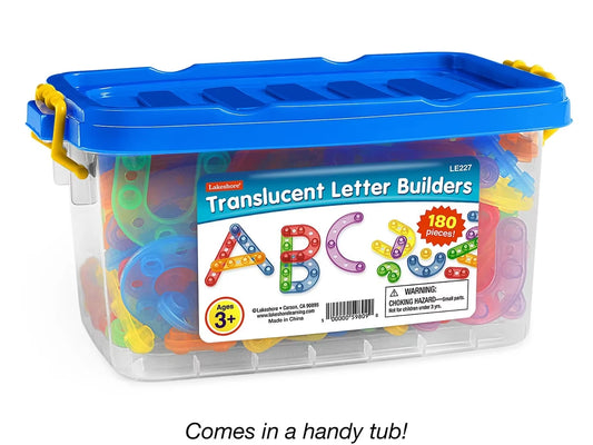 Translucent Letter Builders - US 6958