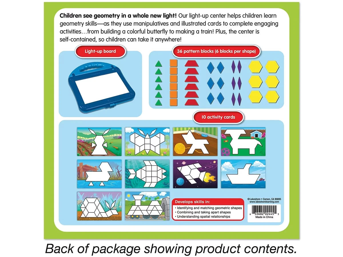 Light-Up Pattern Blocks Design Center - US 3454