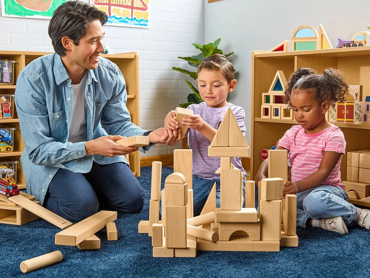 Classroom Hardwood Unit Blocks - Builder Set - US 2531