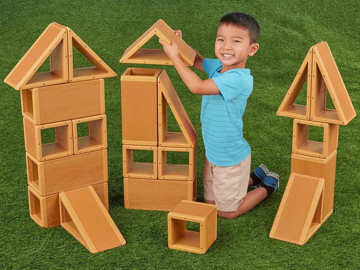 Giant Outdoor Building Blocks - US 9273
