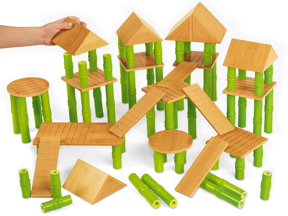 Bamboo Building Blocks - Master Set - US 6916