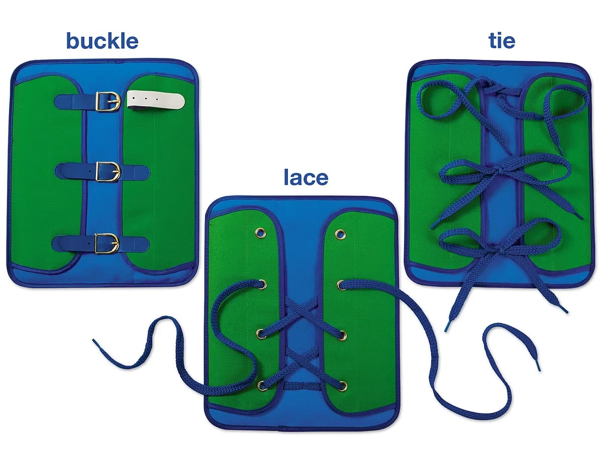Buckle, Lace & Tie Dressing Frames - US 7986