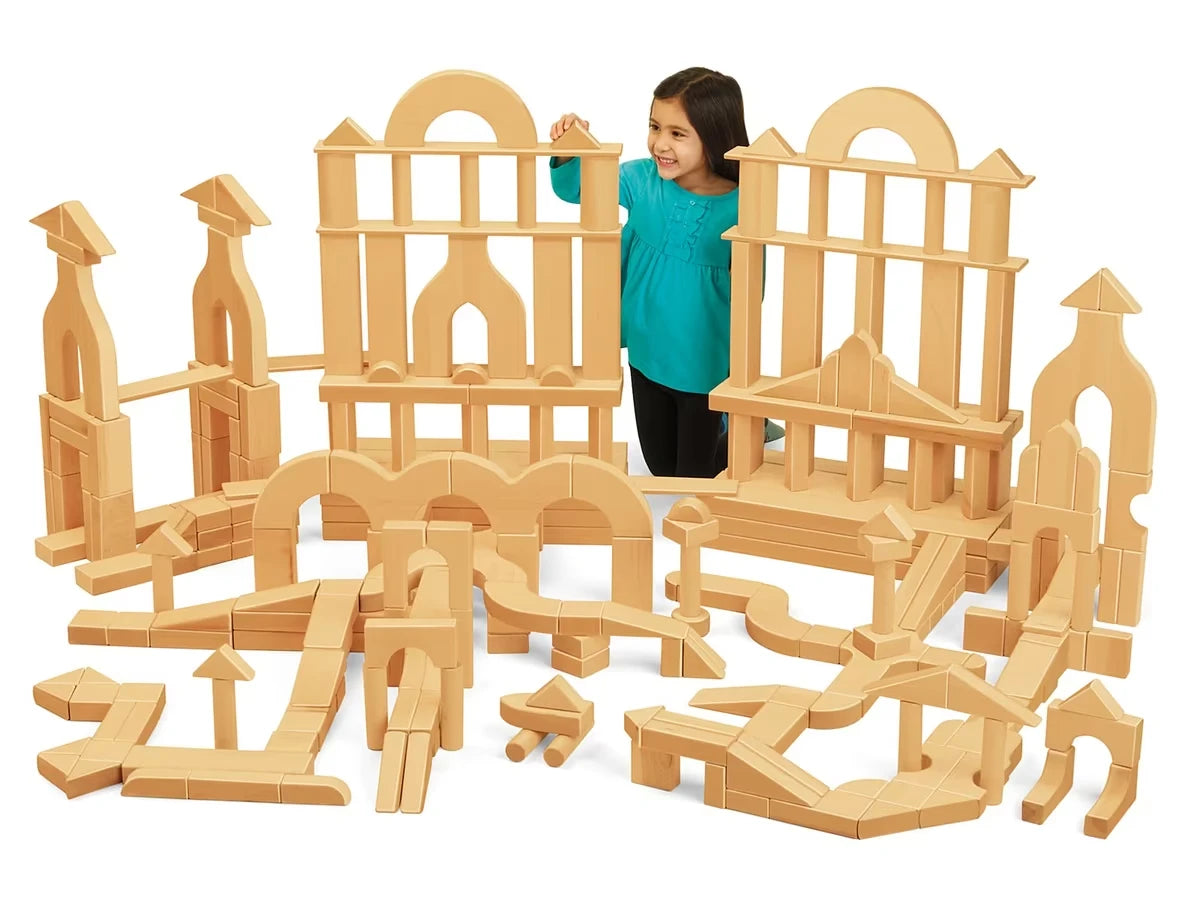 Classroom Hardwood Unit Blocks - Universal Set - US 8832