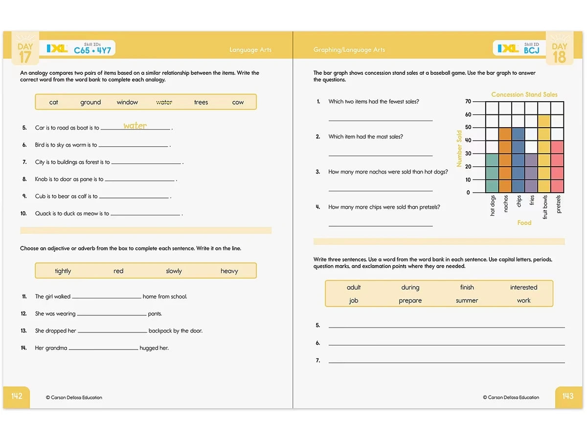 Summer Bridge Activities Workbook - Gr. 2-3 - US 4029