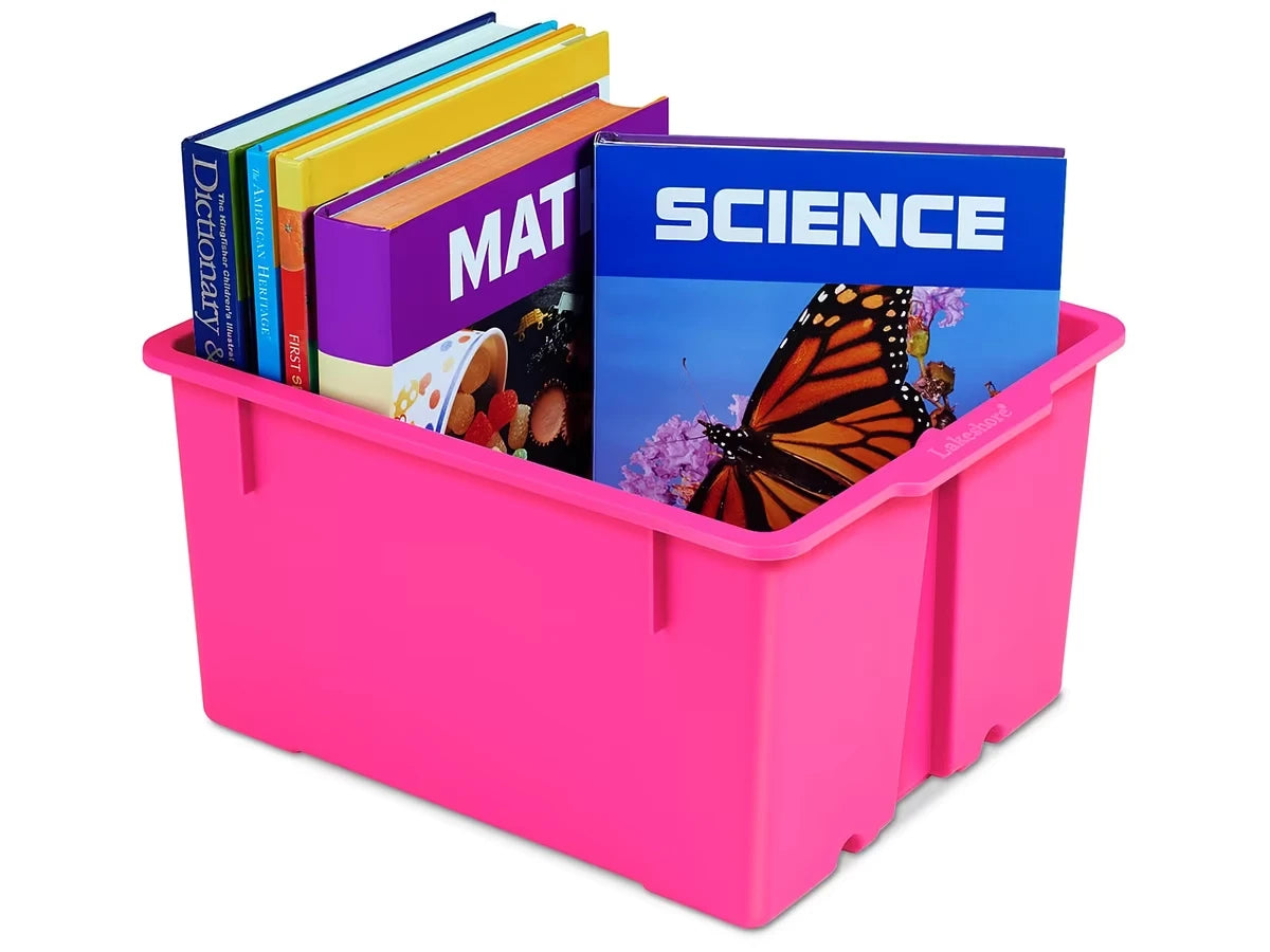Neon Heavy-Duty Book Bins - US 3047