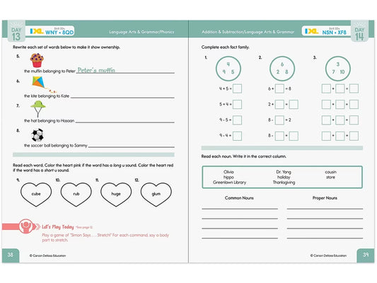 Summer Bridge Activities Workbook - Gr. 1-2 - US 8303