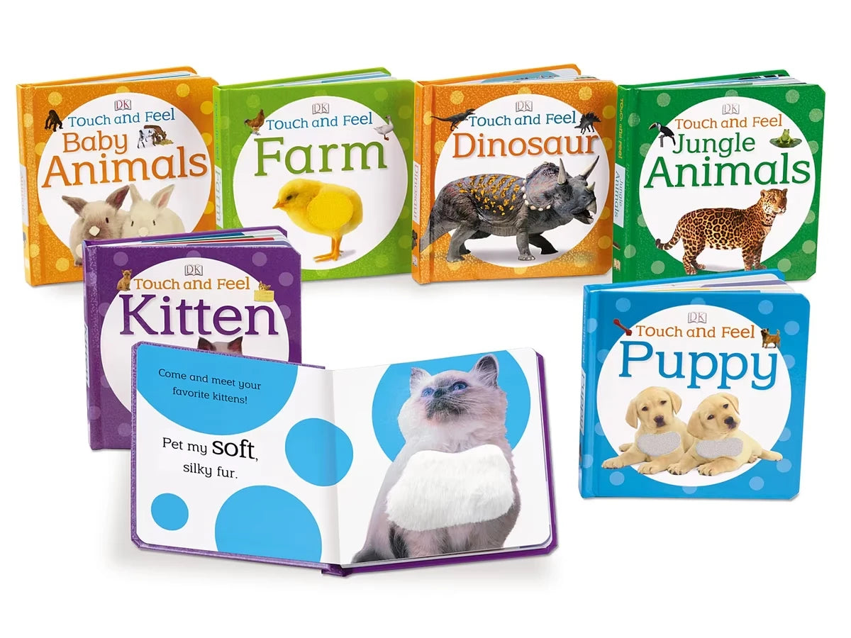 Touch & Feel Discovery Books - US 2449