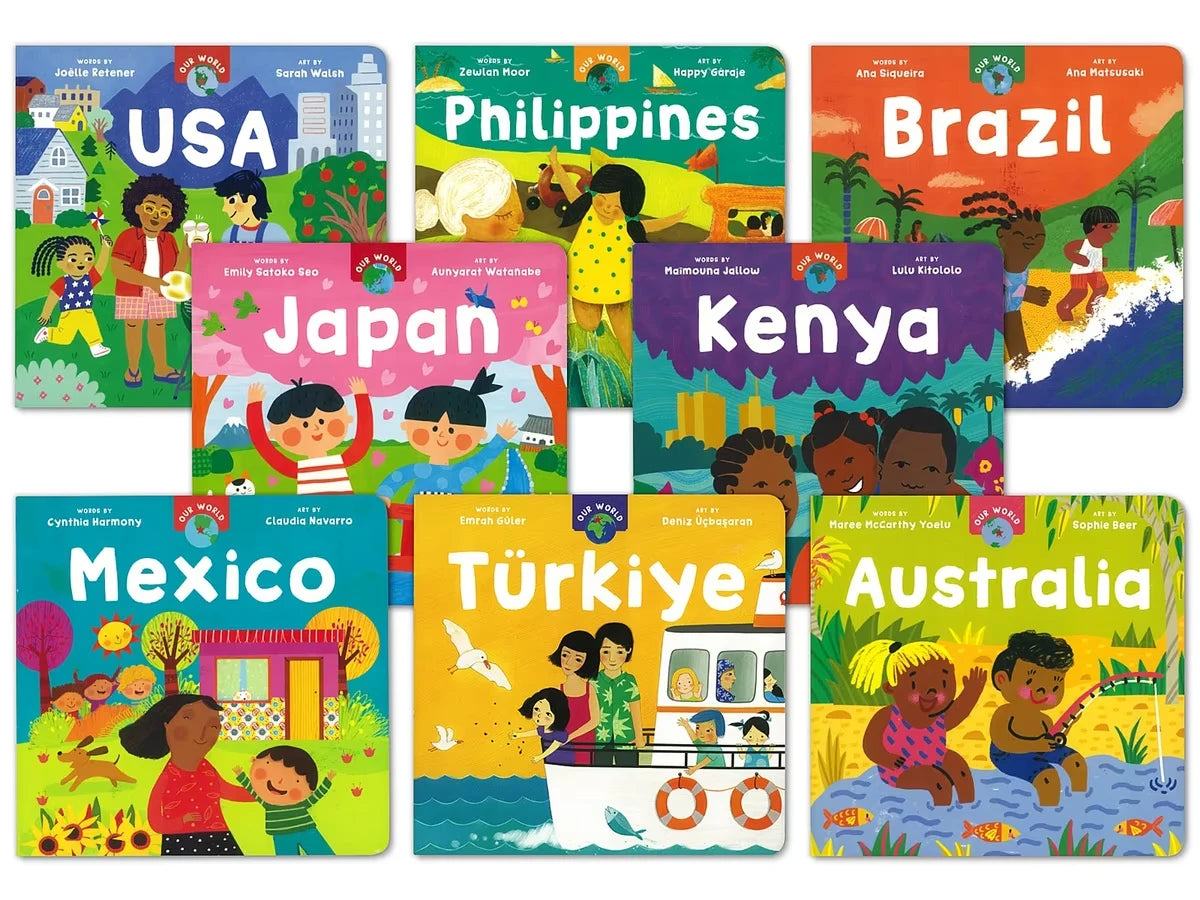 Our Wonderful World! Board Book Collection - US 6045