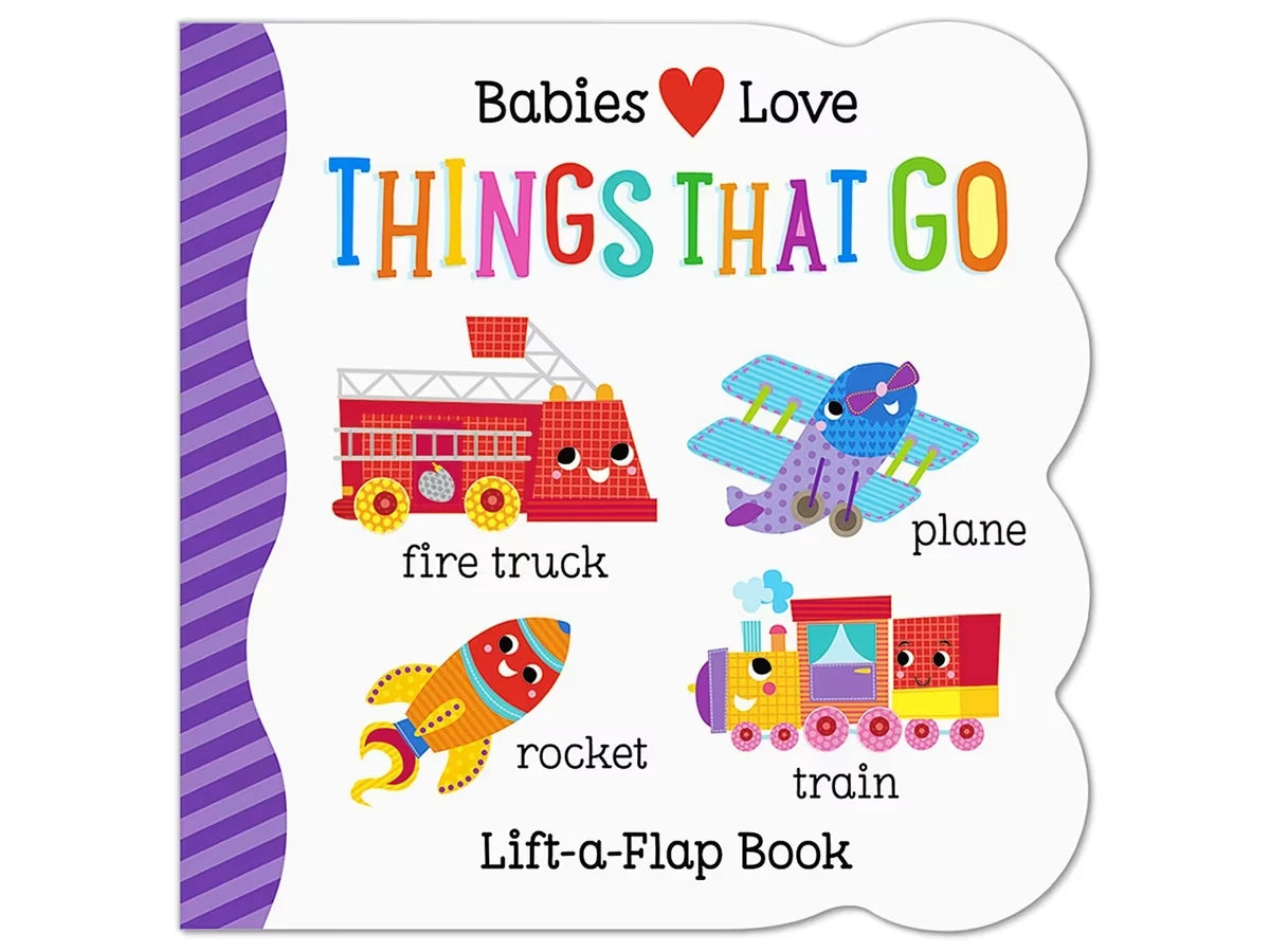 Babies Love Things That Go Lift-A-Flap Board Book - US 5112