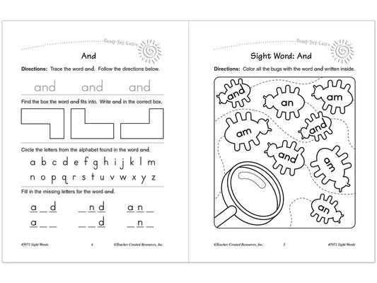Sight-Words Workbook - US 8515