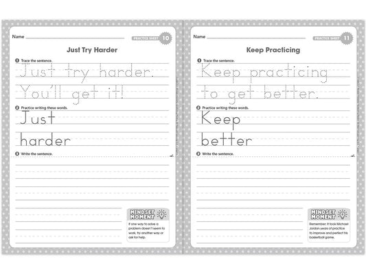 Handwriting Practice Workbook - Gr. 2-3 - US 2503