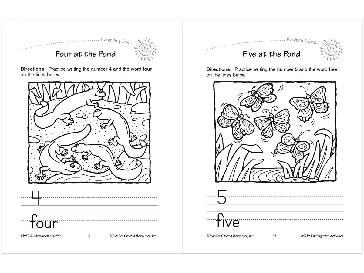 Kindergarten Workbook - US 8809