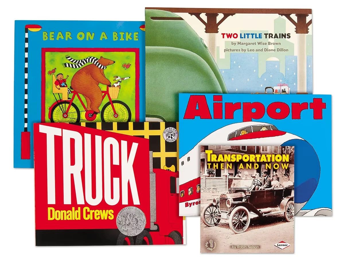 Transportation Theme Book Library - US 9791