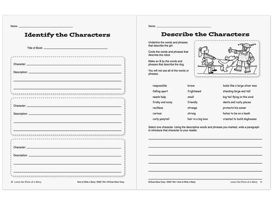 How to Write a Story Workbook - Gr. 4-6 - US 6716