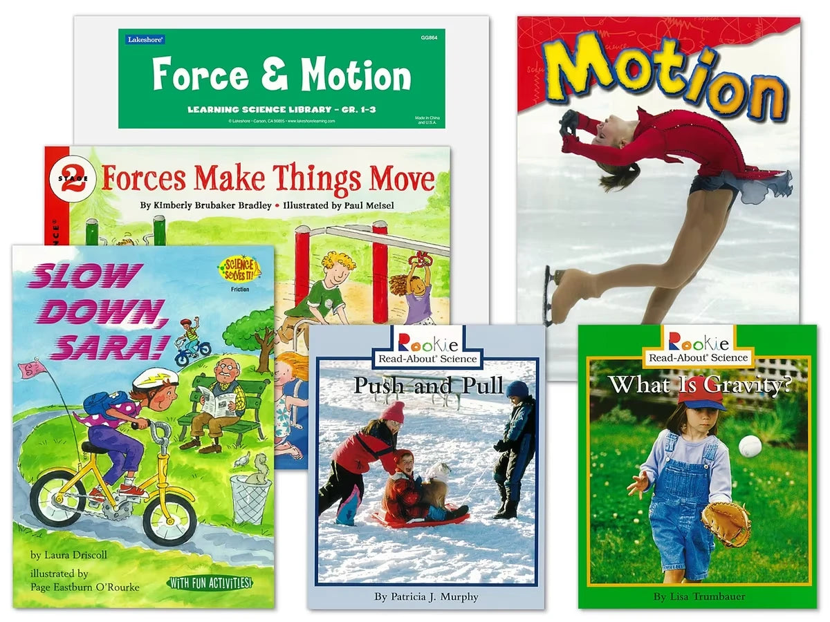 Force & Motion Book Library - Gr. 1-3 - US 3064