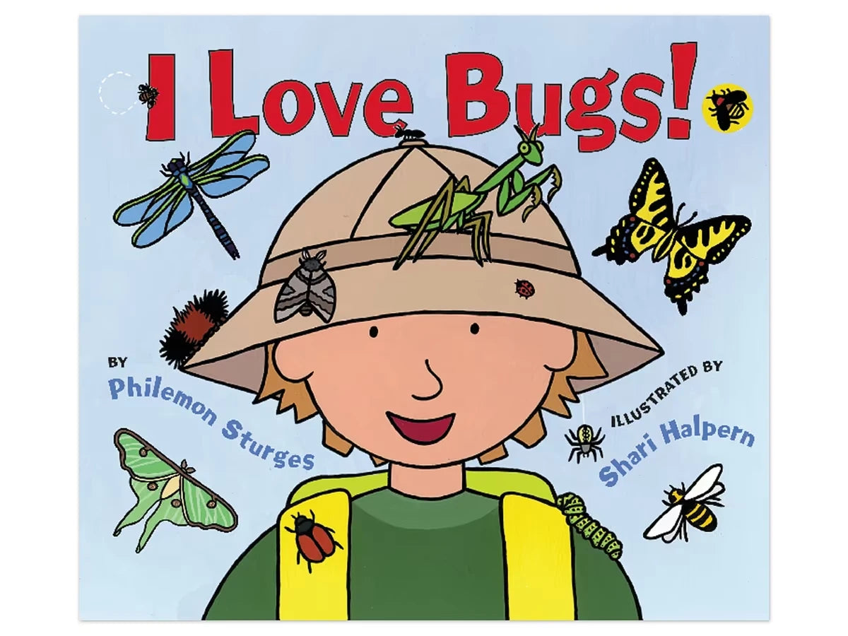 I Love Bugs! Hardcover Book - US 2571