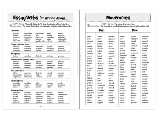 Banish Boring Words Workbook - US 3500