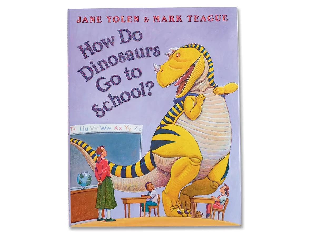 How Do Dinosaurs Go to School? Hardcover Book - US 8065