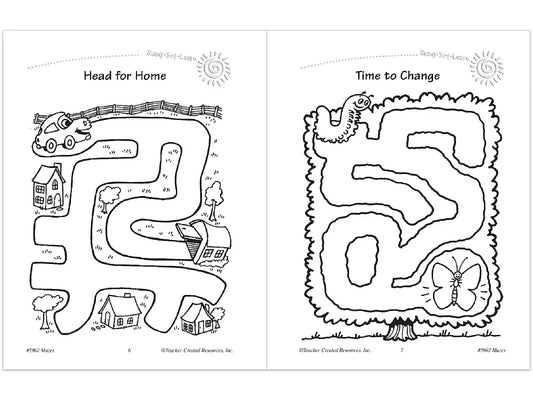 Mazes Workbook - Kindergarten - US 1816