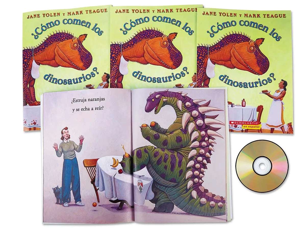¿Cómo comen los dinosaurios? Read-Along - US 8241