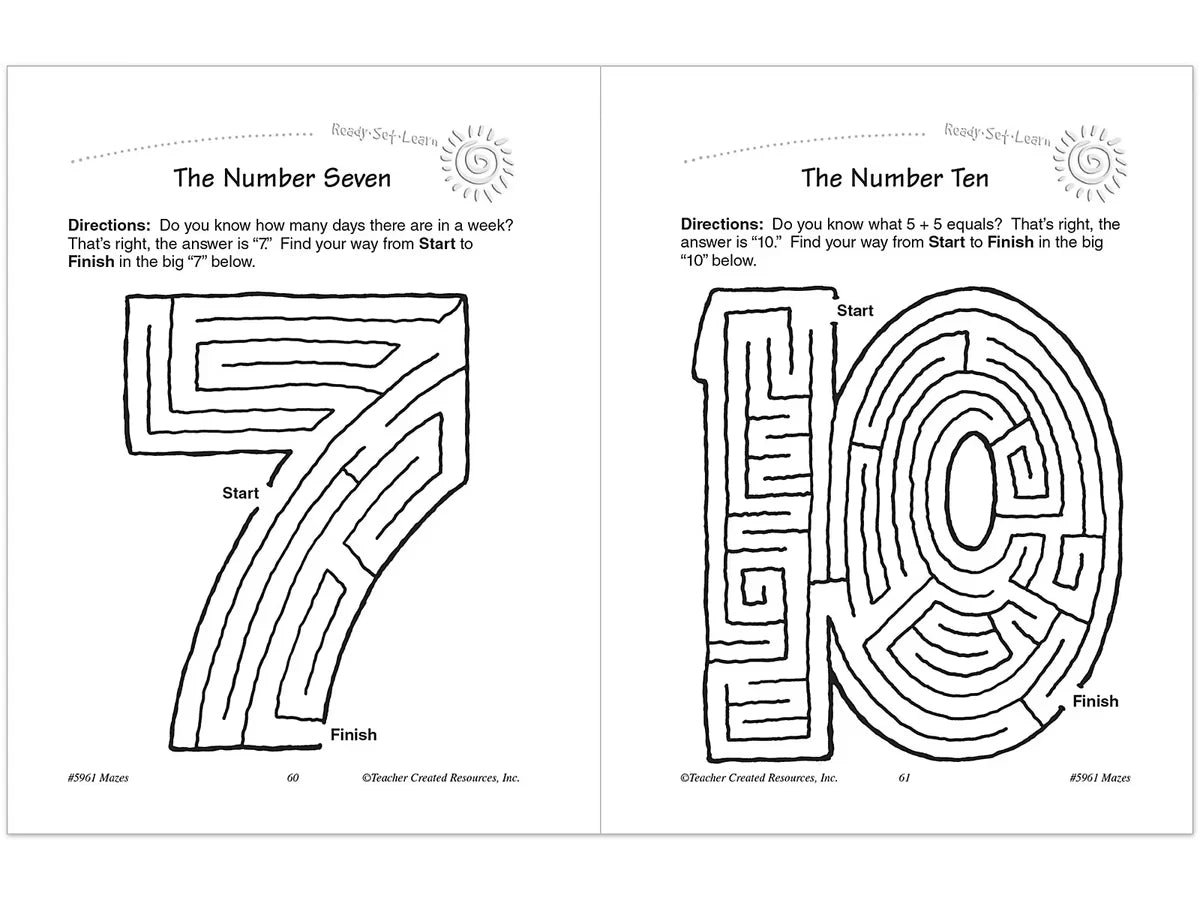 Mazes Workbook - Gr. 1 - US 3000
