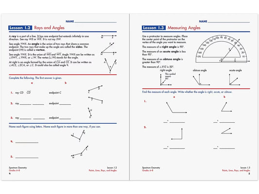 Spectrum® Geometry Workbook - US 1063