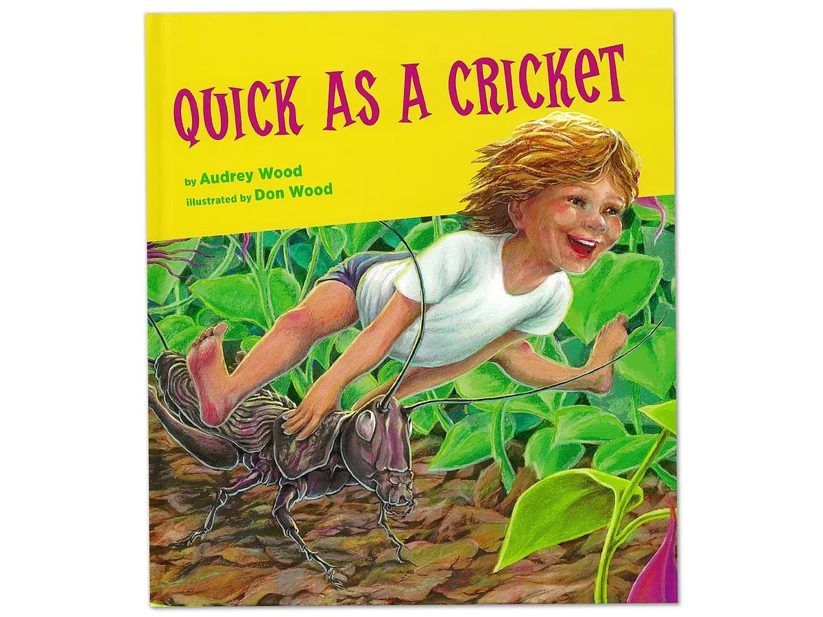 Quick as a Cricket Hardcover Book - US 6528