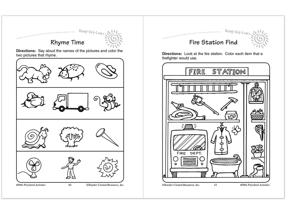 Preschool Workbook - US 6899