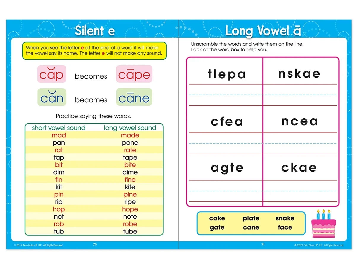 Let’s Get Ready for Kindergarten Workbook - US 6533
