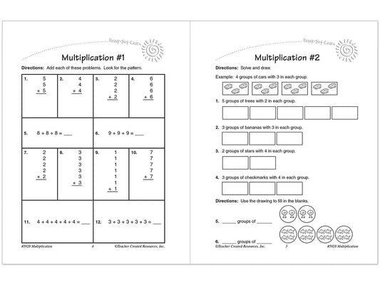 Master Multiplication Workbook - US 7791