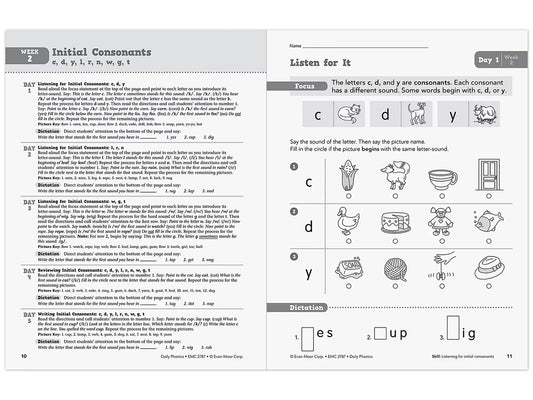 Daily Phonics Workbook - Gr. 1 - US 1415