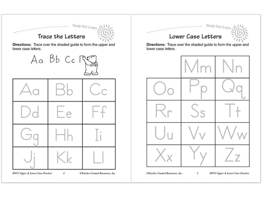 Letter Practice Workbook - US 8226