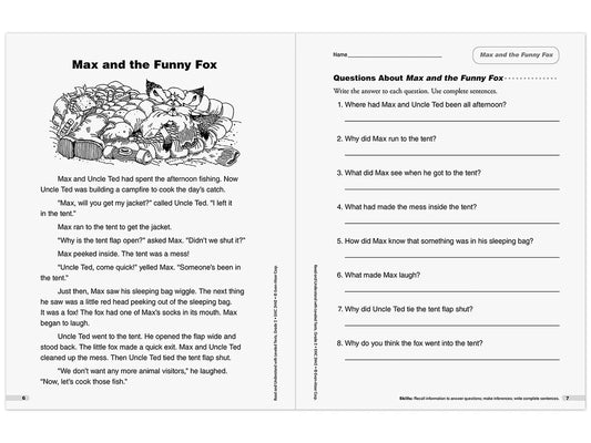 Read & Understand with Leveled Texts Workbook - Gr. 2 - US 4100