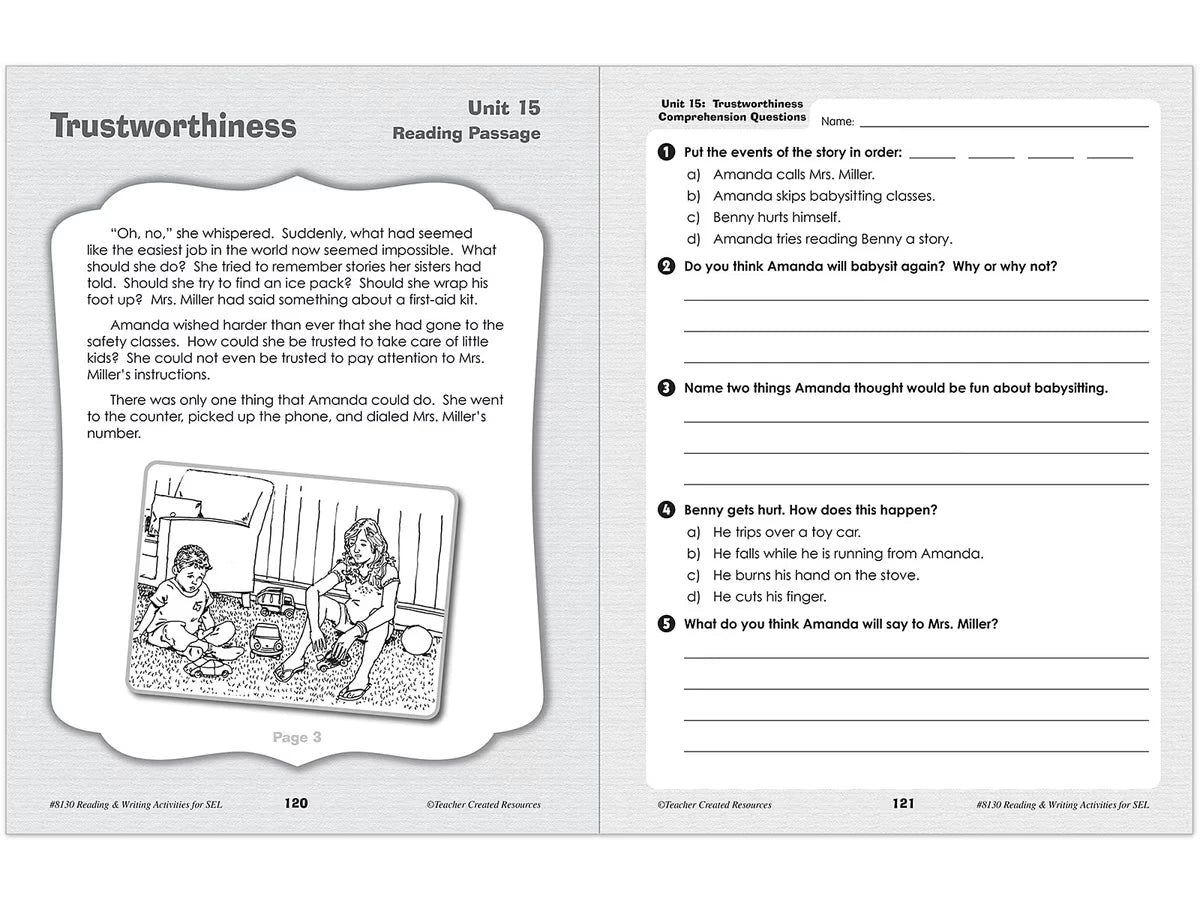 Social-Emotional Learning Workbook - Gr. 4-6 - US 6747