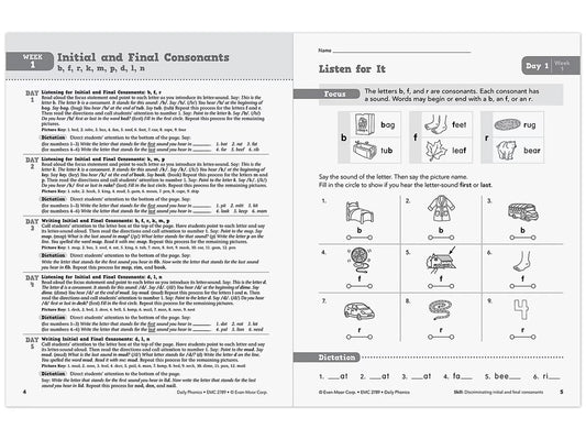 Daily Phonics Workbook - Gr. 3 - US 4172