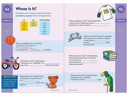 Brain Quest Workbook - Gr. 3 - US 6168