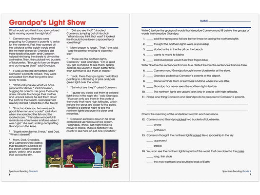 Spectrum® Reading Workbook - Gr. 4 - US 6681